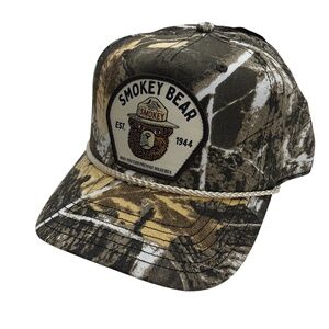 NWT Smokey the Bear Camo Hat